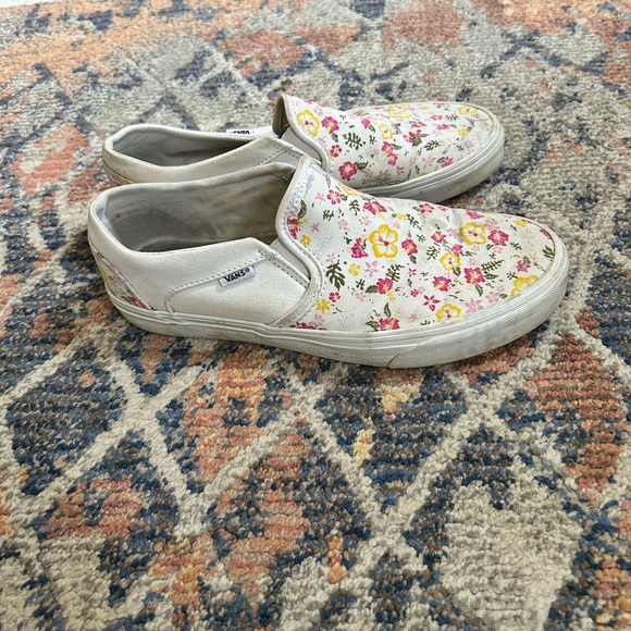 Floral Vans Size 11 - Picture 1 of 5